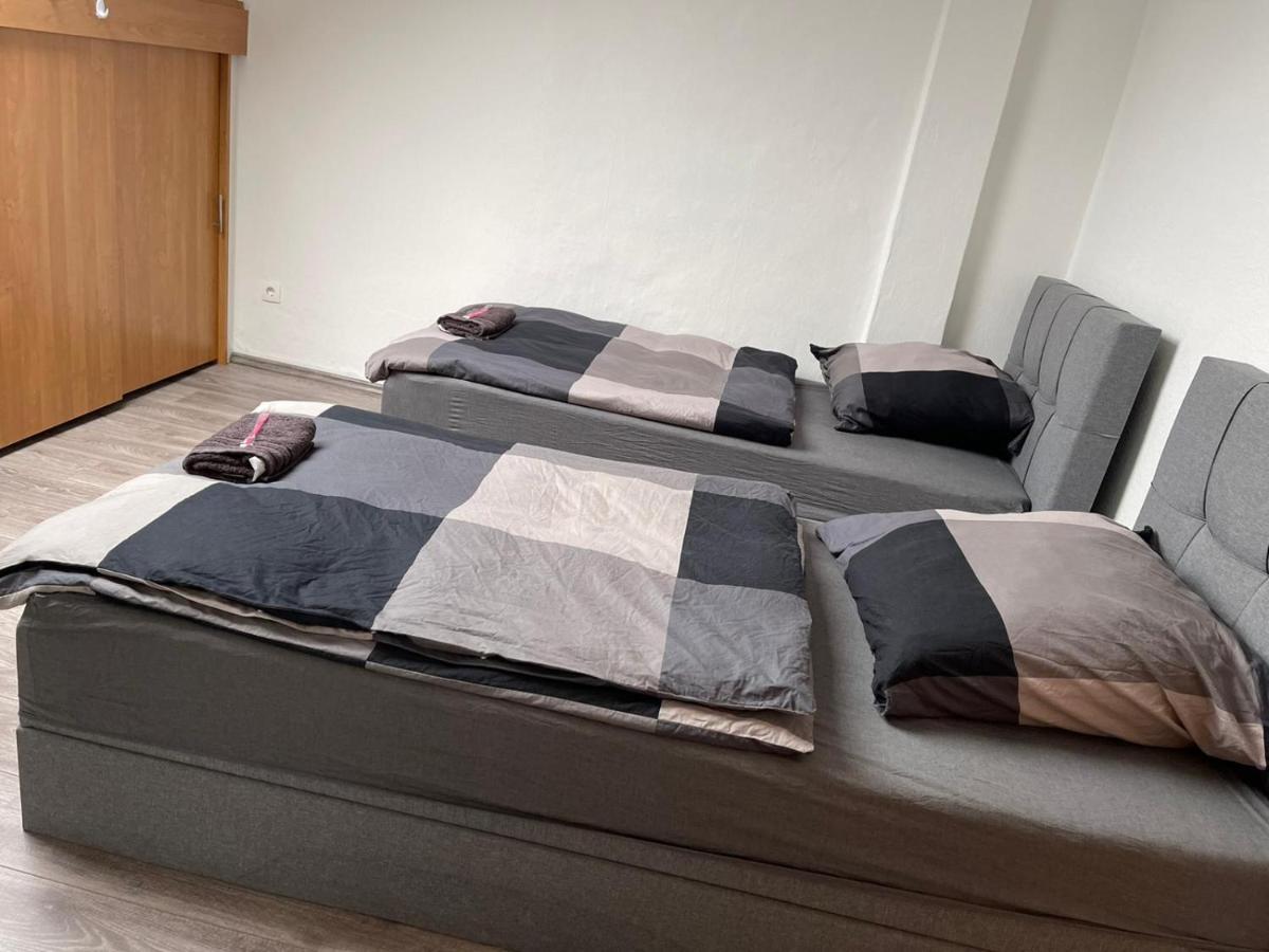 Apartment Bis Zu 8 Einzelbetten Stellplatz Wifi 埃森 外观 照片
